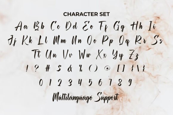 Blethers Font preview 3