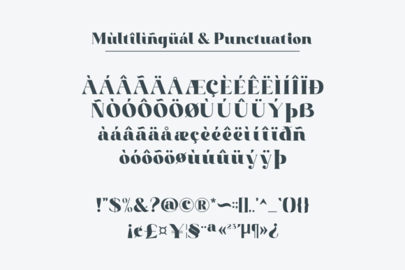 Blinka Font preview 4