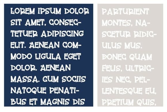 Chick Sticks Font preview 2