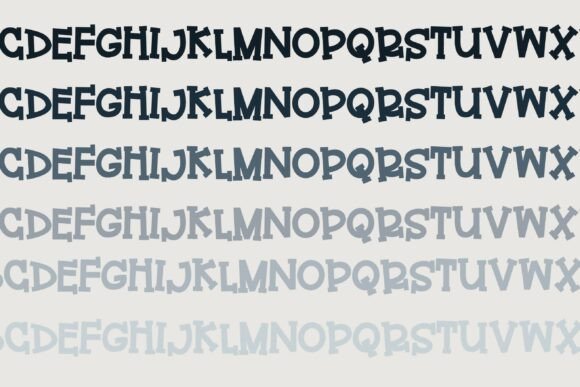 Chick Sticks Font preview 3