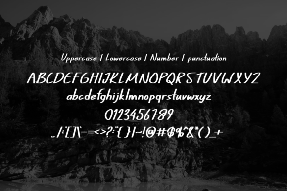 Chifumo Font preview 3