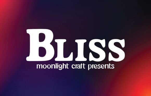 Bliss Font preview 2