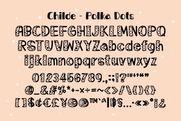 Childe Font preview 4