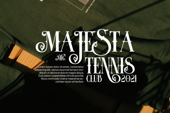 Blistao Font preview 2