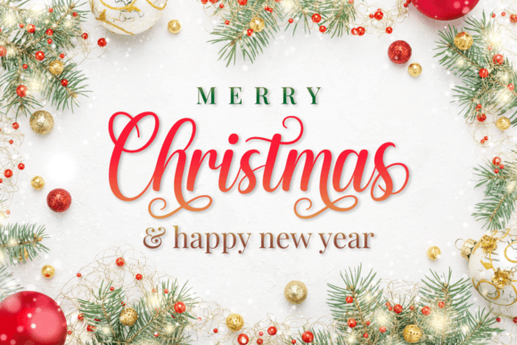 Chilly Christmas Font preview 3