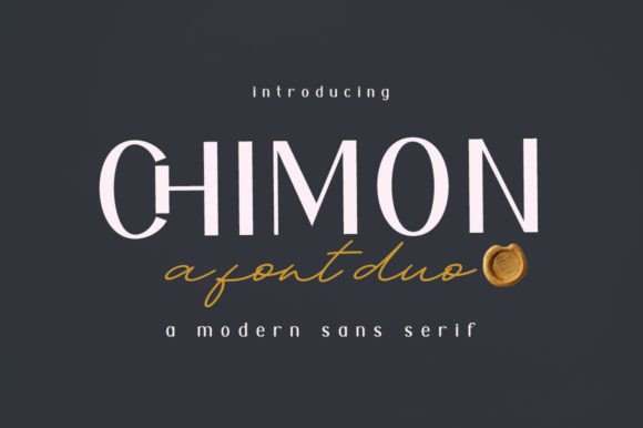 Chimon Font Duo Font