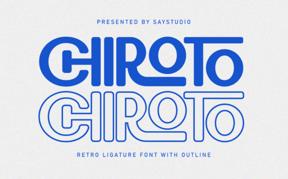 Chiroto Font Chiroto Font