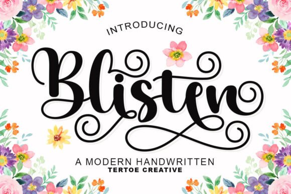 Blisten Font Blisten Font