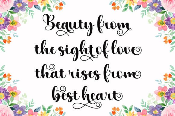Blisten Font preview 2