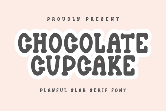 Chocolate Cupcake Font