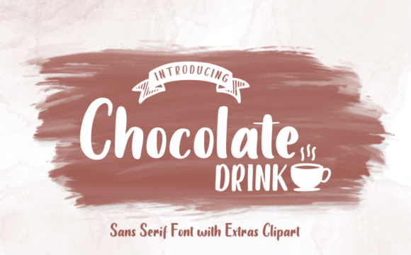 Chocolate Drink Font Chocolate Drink Font