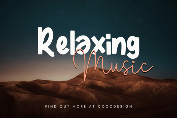 Chocolate Mountain Font preview 3