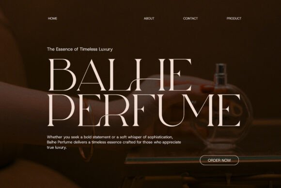 Chorsi Font preview 4