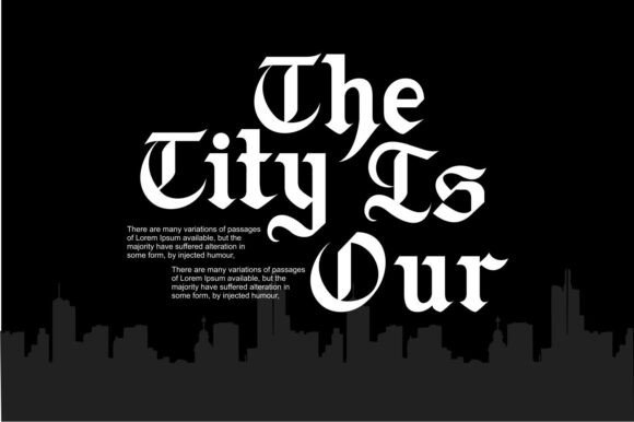 Blitch Font preview 2