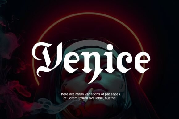 Blitch Font preview 3