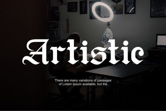 Blitch Font preview 4