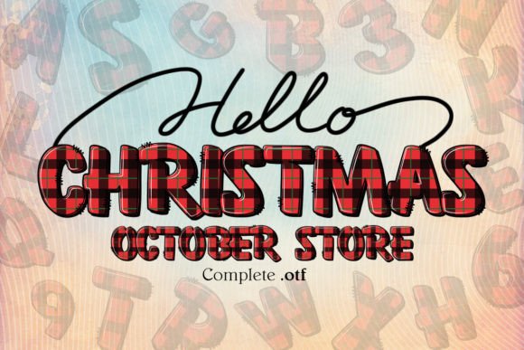 Christmas Font Christmas Font
