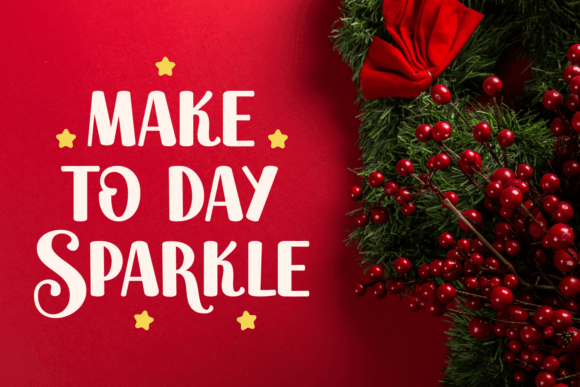 Christmas Beautiful Font preview 4