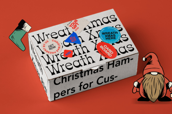 Christmas Blink Font preview 3