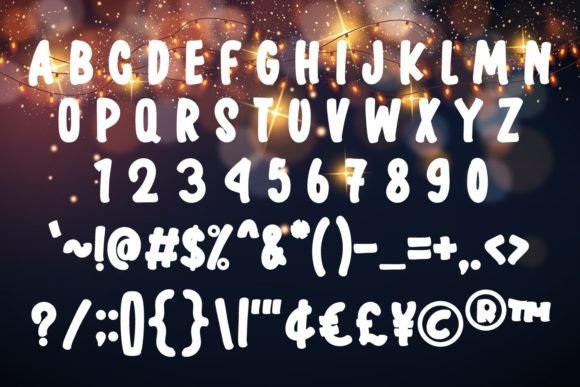 Christmas Bright Font preview 4