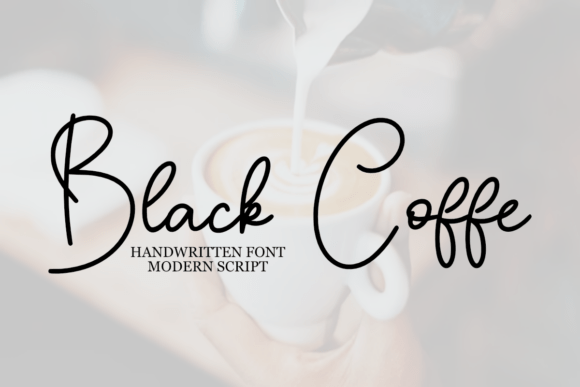 Black Coffe Font