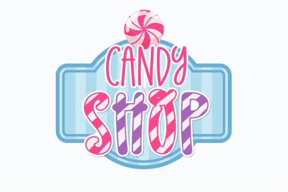 Christmas Candy Font preview 2