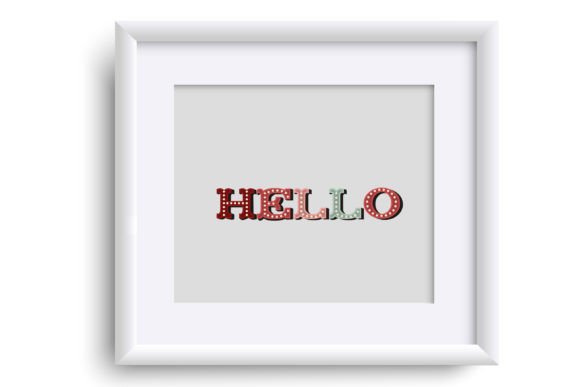 Christmas Circus Font preview 3