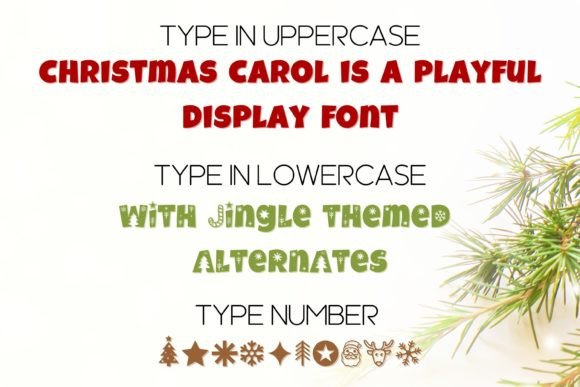 Christmas Carol Font preview 3