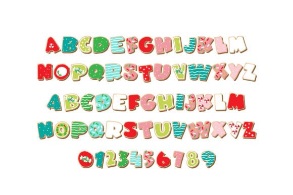 Christmas Cookies Font preview 4