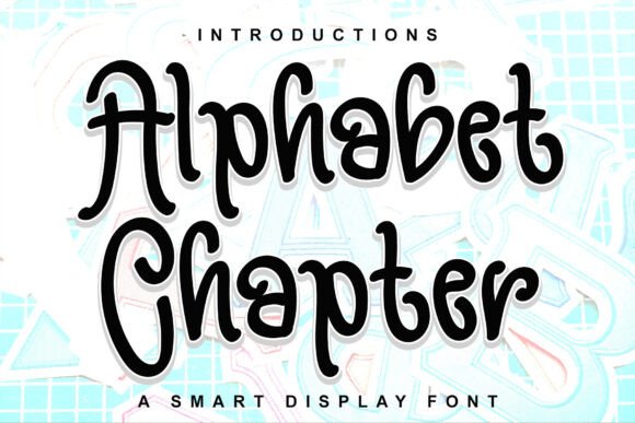 Alphabet Chapter Font Alphabet Chapter Font