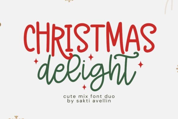 Christmas Delight Font