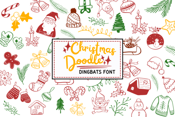 Christmas Doodle Font