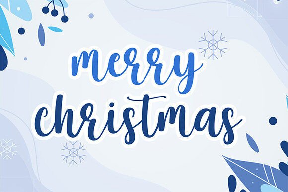 Christmas Everyone Font preview 2