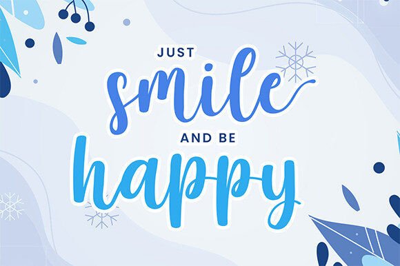 Christmas Everyone Font preview 3