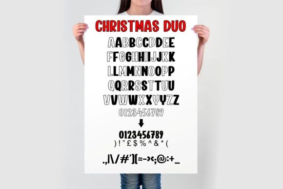 Christmas Duo Bundle Font preview 3