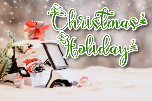 Christmas Fancy Font preview 4