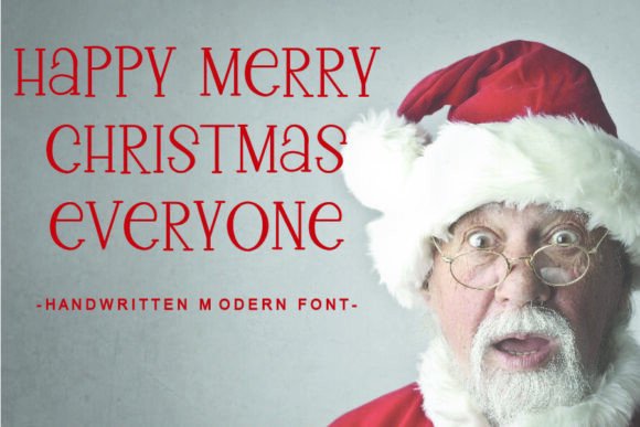 Christmas Farmhouse Font preview 3