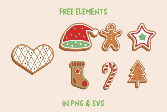 Christmas Gbread Font preview 4