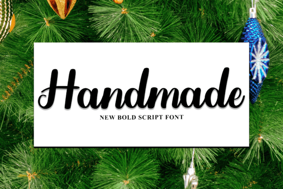 Christmas Golden Font preview 2