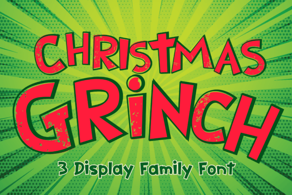 Christmas Grinch Font Christmas Grinch Font