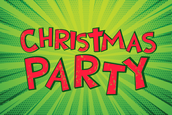 Christmas Grinch Font preview 2