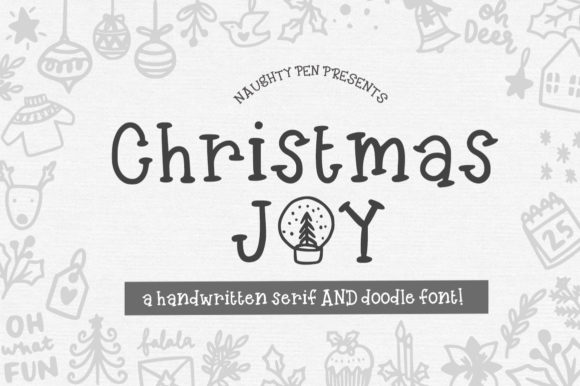 Christmas Joy Font Christmas Joy Font