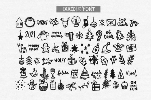Christmas Joy Font preview 3