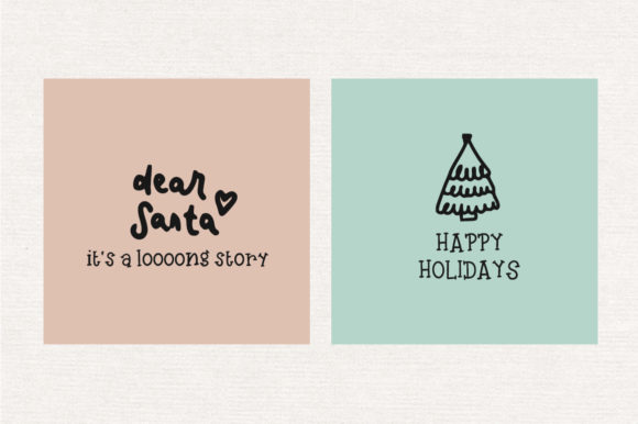 Christmas Joy Font preview 4