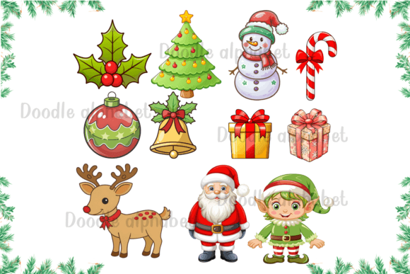 Christmas Leopard Font preview 2