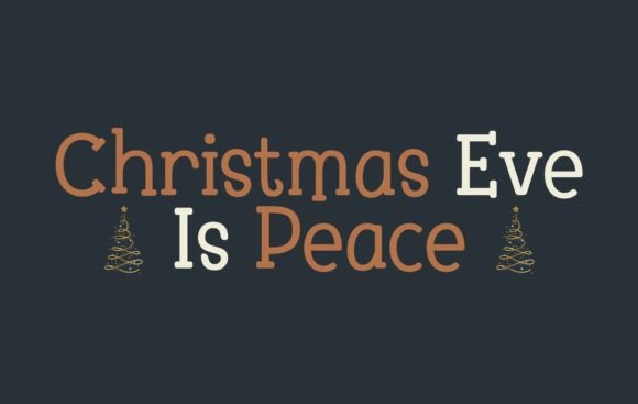 Christmas Lounge Font preview 2