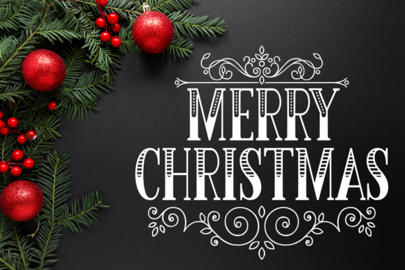 Christmas Memories Font preview 4