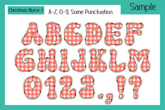 Christmas Nurse Font preview 3