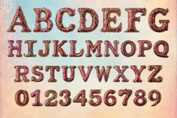 Christmas Ornament Font preview 3