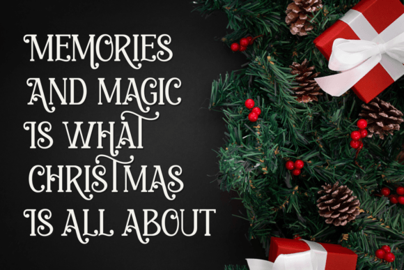 Christmas Relegion Font preview 4